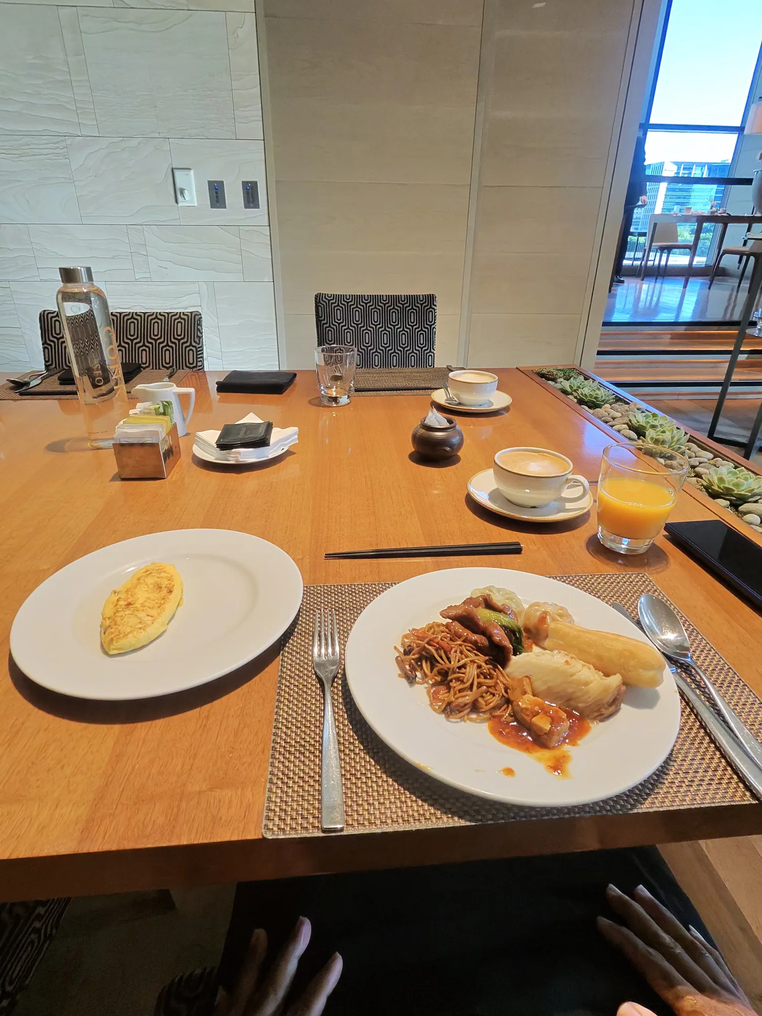 Breakfast buffet at the Conrad Seoul